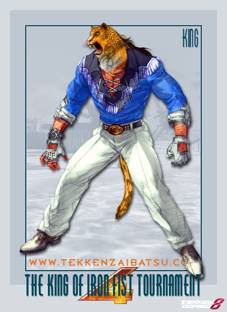 Customization #1308 Tekken 4 King Costume - Mexican Suit for King by stoneemarroni
