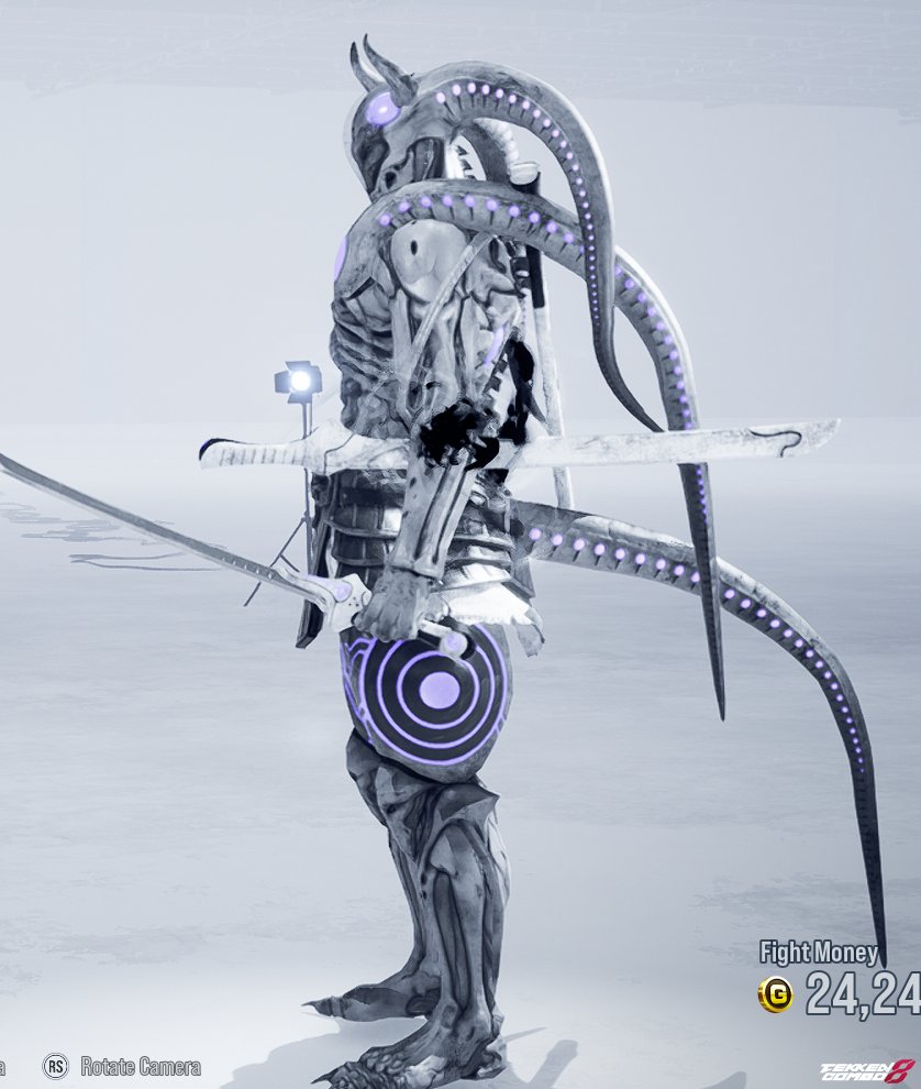 Customization #1327 White TK7 yoshi for Yoshimitsu by Omegafreddy