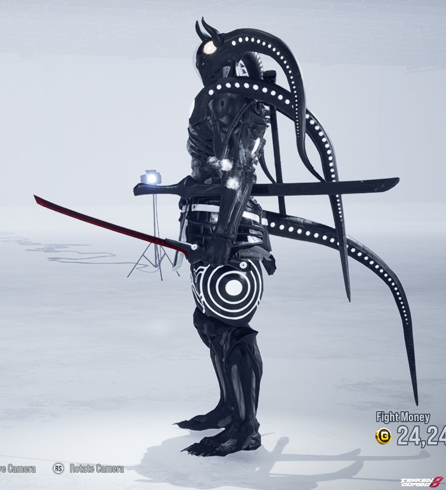 Customization #1328 Black TK7 Yoshi for Yoshimitsu by Omegafreddy