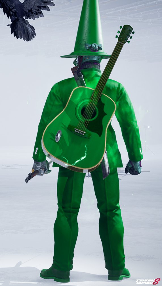 Customization #1331 Cone Hat yoshi for Yoshimitsu by Omegafreddy