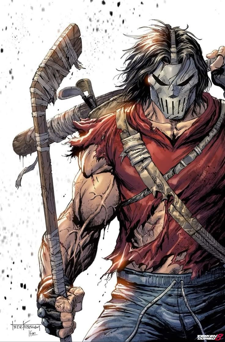 Customization #1375 Casey Jones(TMNT) on Steve Fox for Steve by Huseyn1632