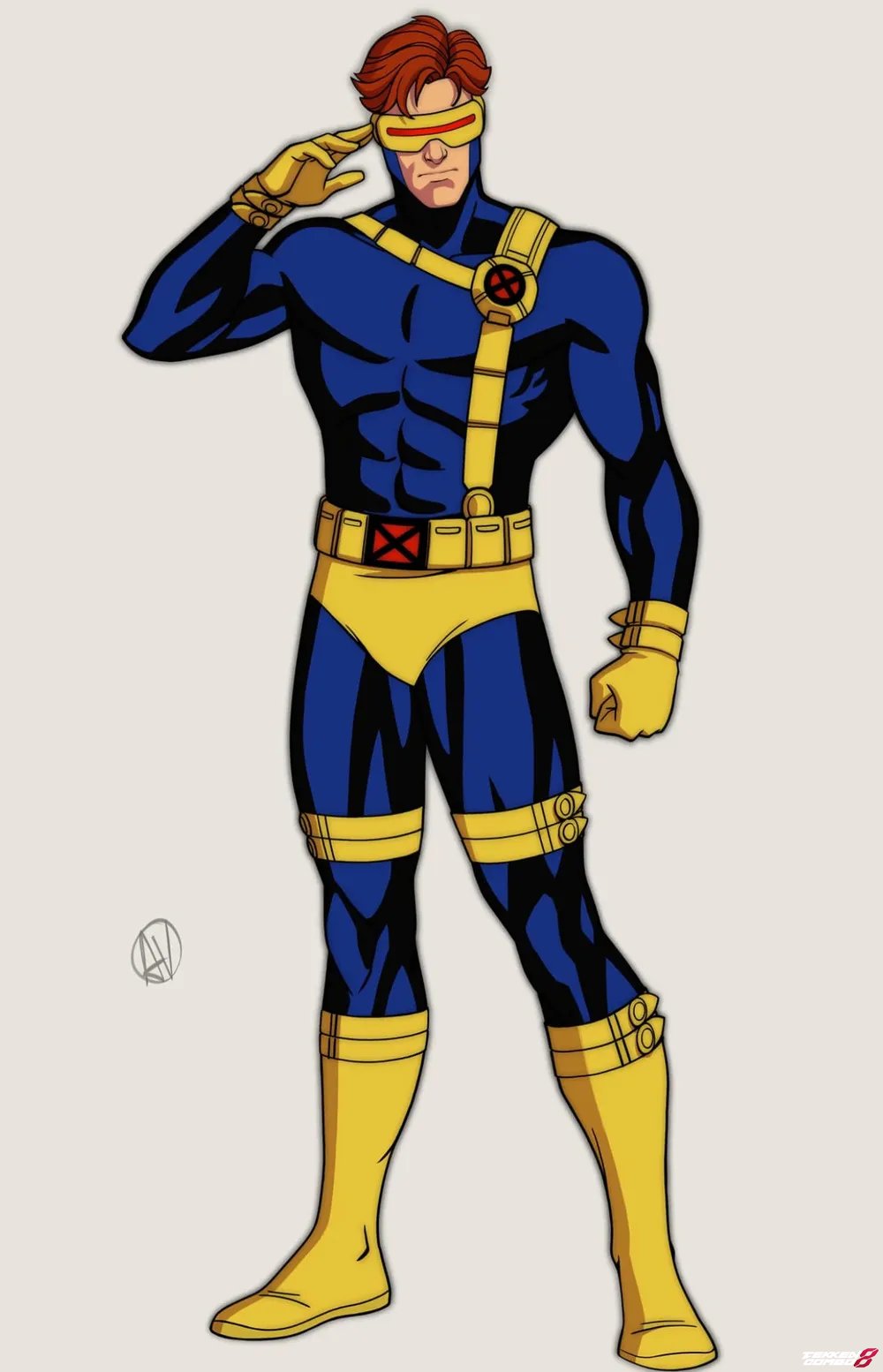 Customization #1450 Cyclop(X-Men) on Lee for Lee by Huseyn1632