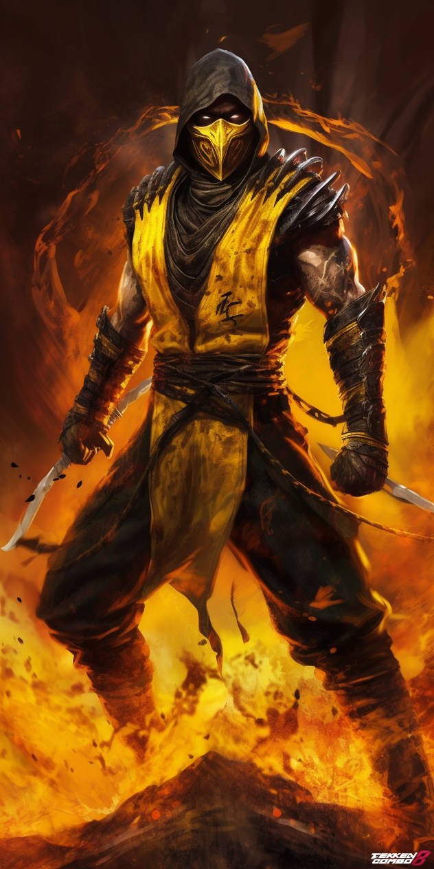 Customization #1453 Scorpion(Mortal Kombat) on Raven for Raven by Huseyn1632