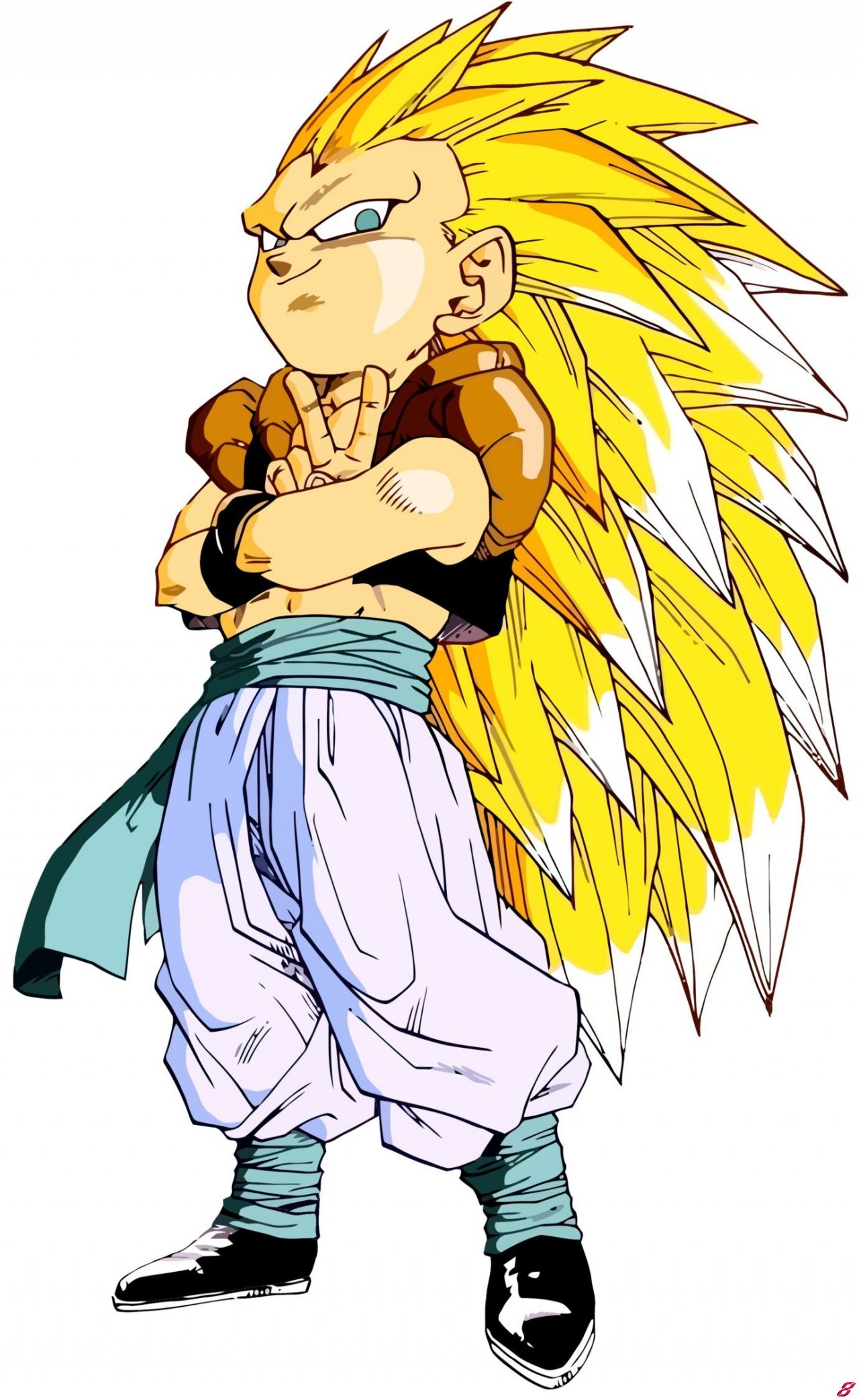 Customization #1502 SS3 Gotenks (DBZ) for Armor King by a100kz