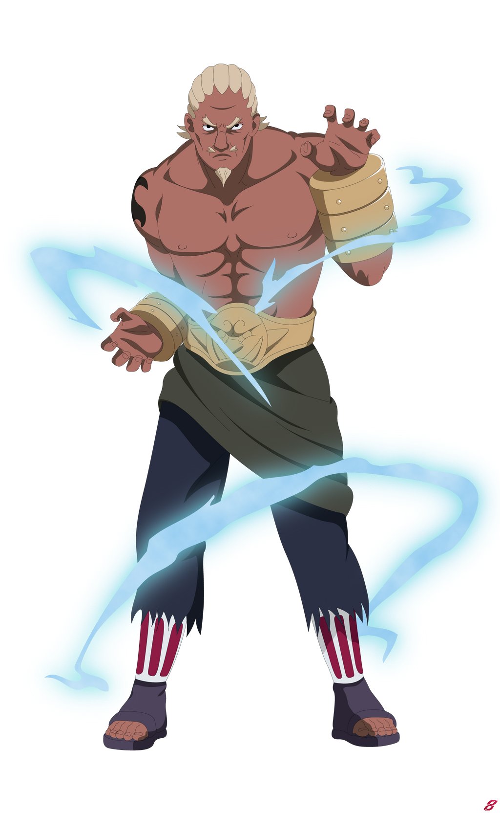 Customization #1564 4th Raikage(Naruto Shippuden) on Heihachi for Heihachi by Huseyn1632