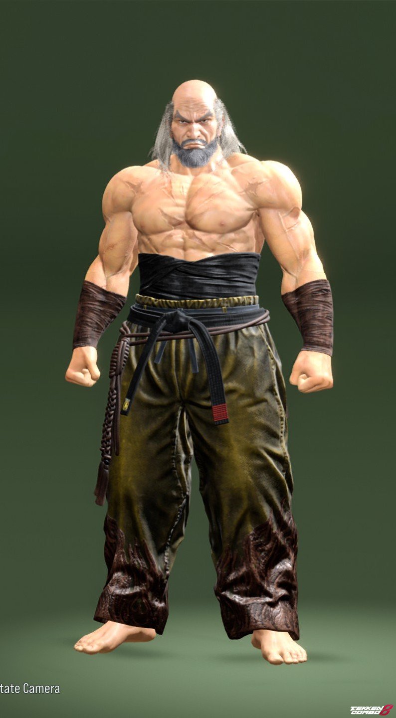 Customization #1585 Uncle iroh (avatar the last airbender) for Heihachi by KnaldeKongen