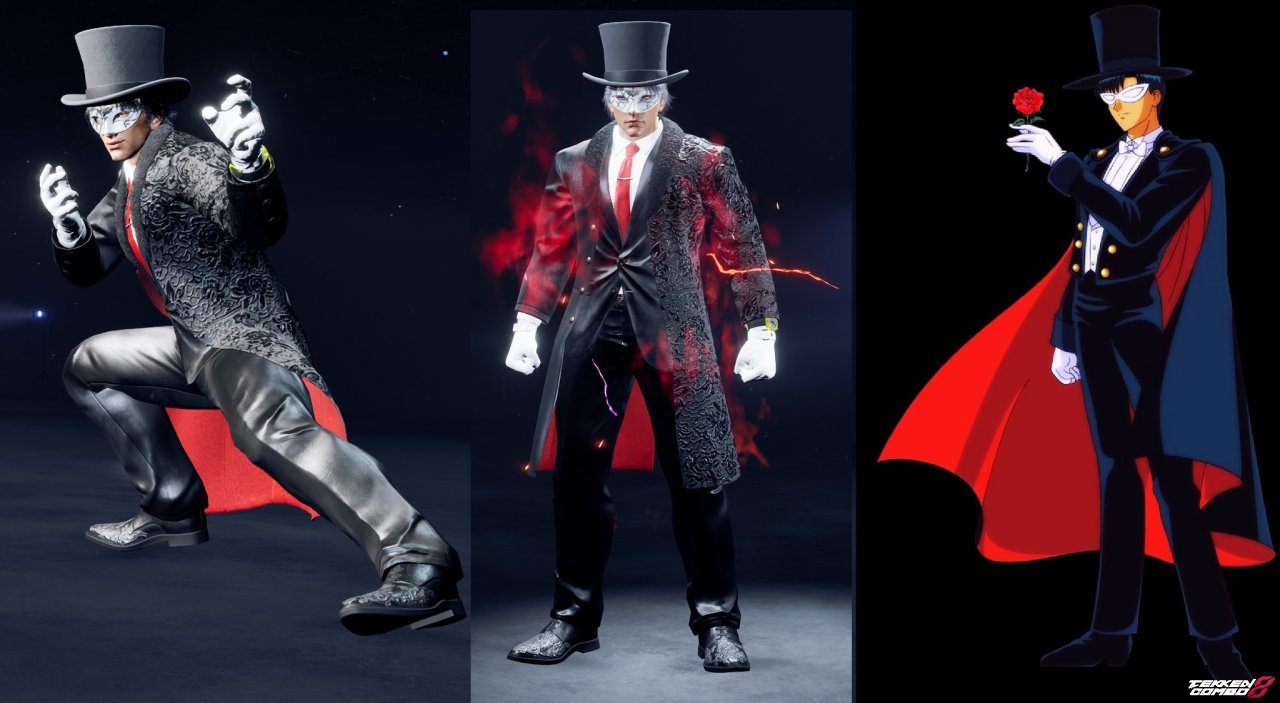 Customization #1608 Tuxedo Mask from Sailor Moon for Lee by bebehillz