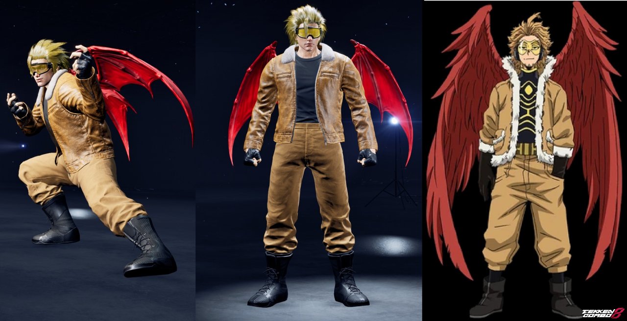 Customization #1628 HAWKS from My Hero Academia for Lee by bebehillz
