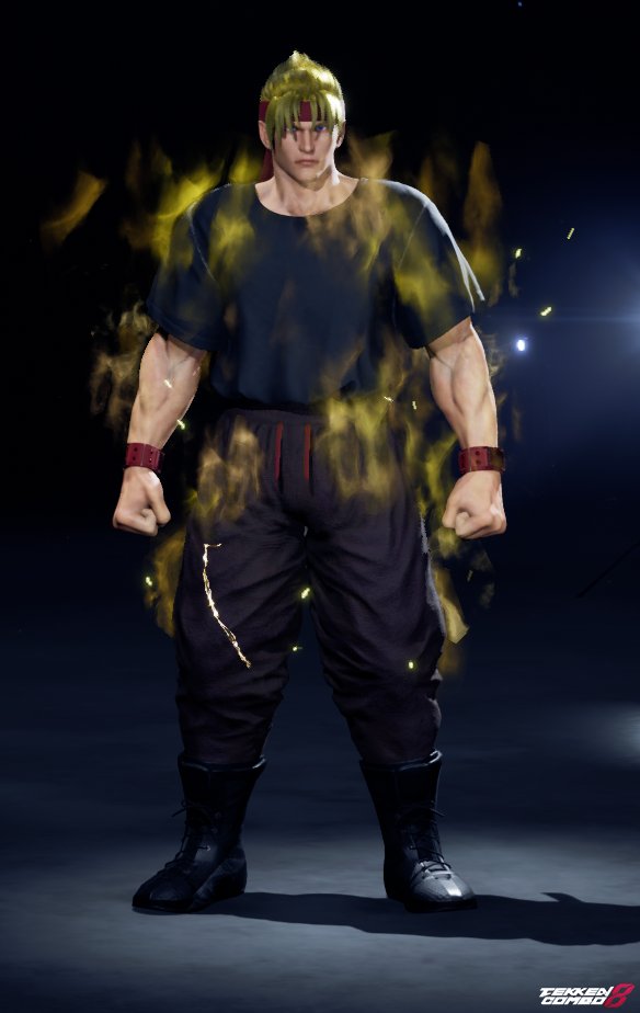 Customization #1720 xeno bardock ssj (jin kazama) for Jin by chris_D5
