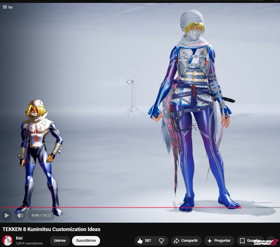Customization #1860 Sheik TLOZ for Kunimitsu by deville