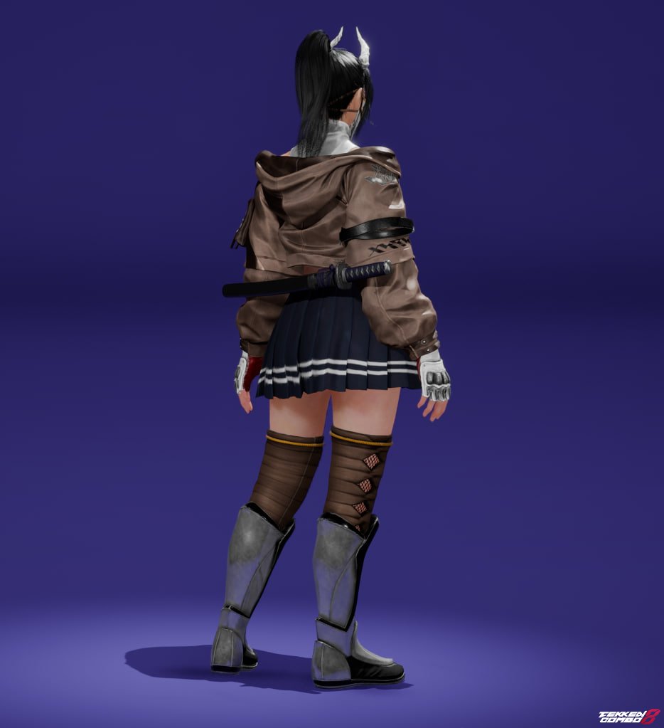 Customization #1890 TEKKEN 8 (Kunimitsu) for Reina by aquapank
