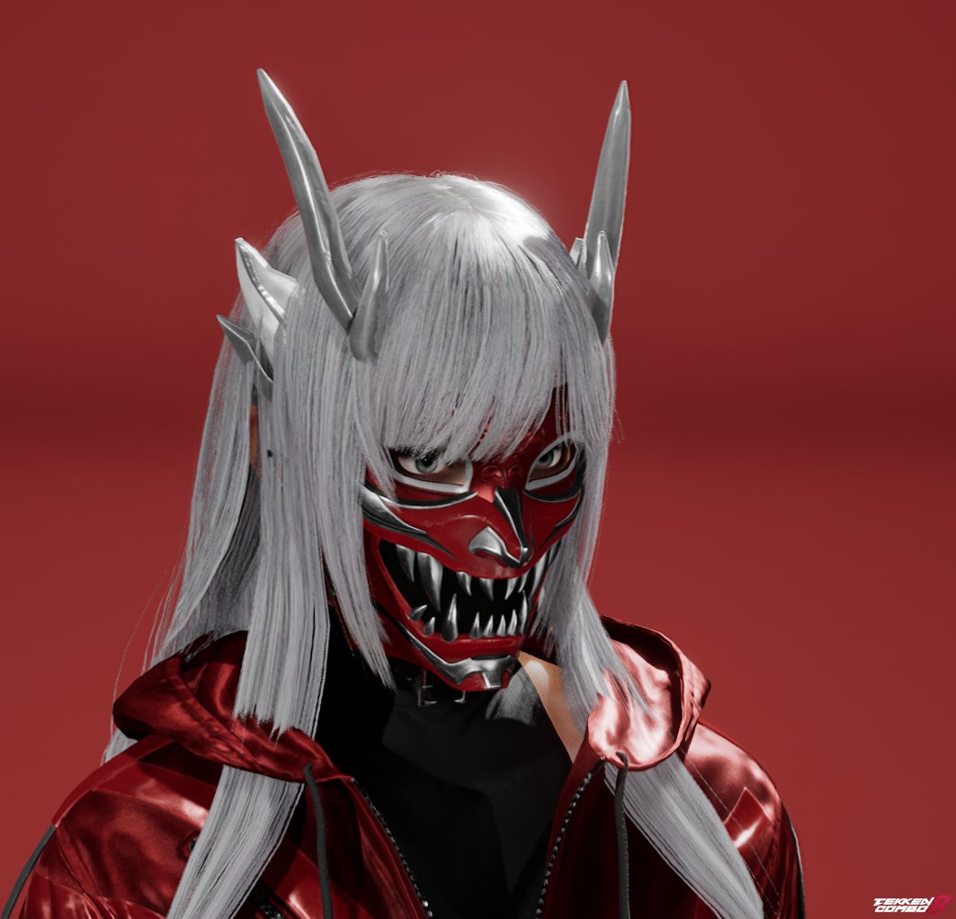 Customization #1965 Oni Mask for Reina by aquapank
