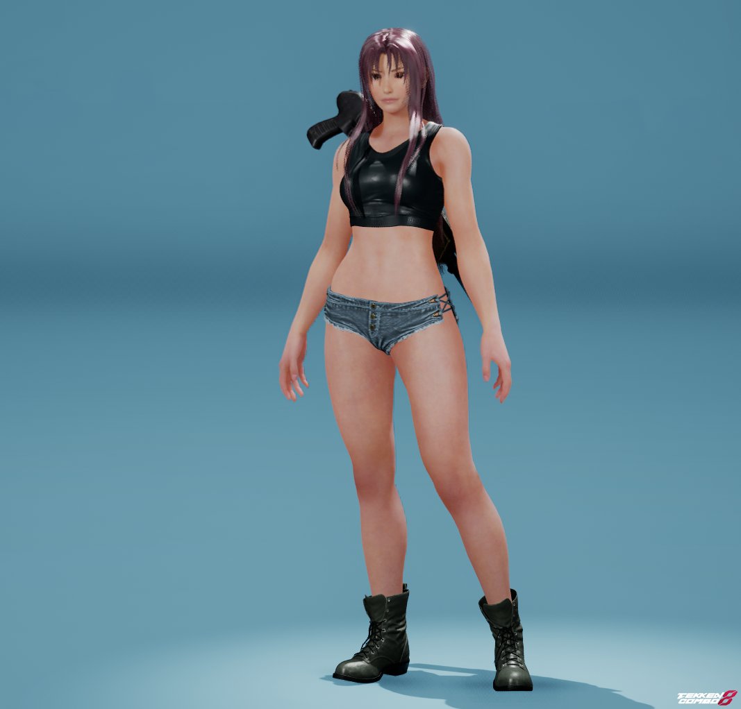 Customization #2024 Revy (Black Lagoon) for Reina by aquapank
