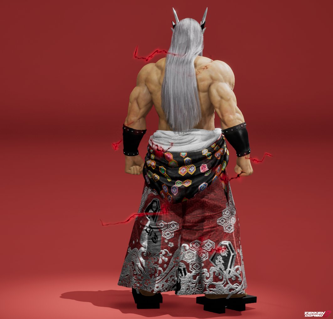 Customization #2053 White Mask Demon for Heihachi by aquapank