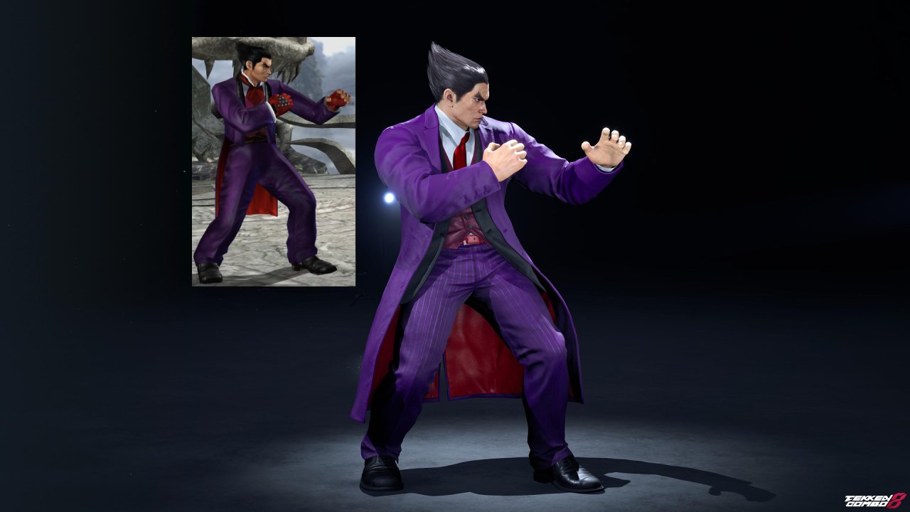 Customization #2087 Kazuya Mishima – TEKKEN 5 Player 2 Purple Suit for Kazuya by Mehran