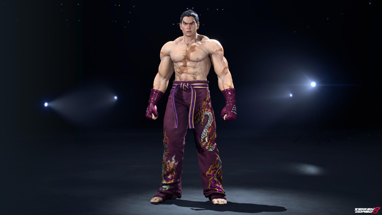 Customization #2088 Kazuya Mishima – Dark Resurrection & Tag 2 Red Flame Outfit for Kazuya by Mehran