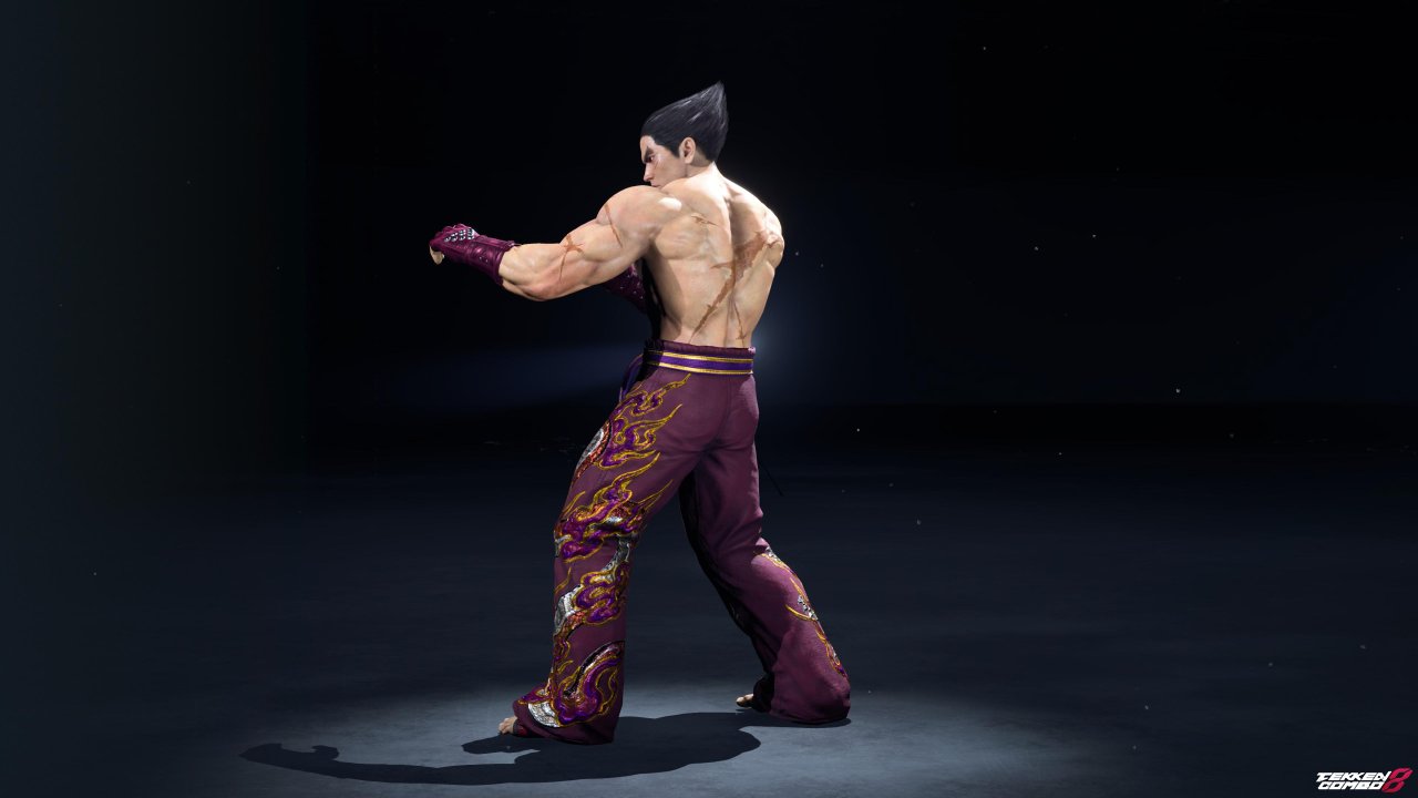 Customization #2088 Kazuya Mishima – Dark Resurrection & Tag 2 Red Flame Outfit for Kazuya by Mehran