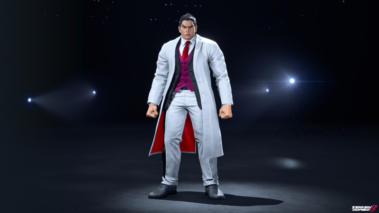 Customization #2089 Kazuya Mishima – Dark Resurrection & Tag 2 White Suit for Kazuya by Mehran