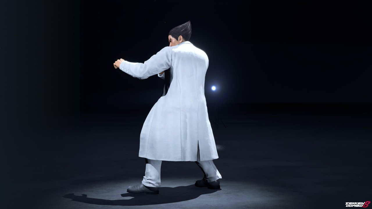 Customization #2089 Kazuya Mishima – Dark Resurrection & Tag 2 White Suit for Kazuya by Mehran