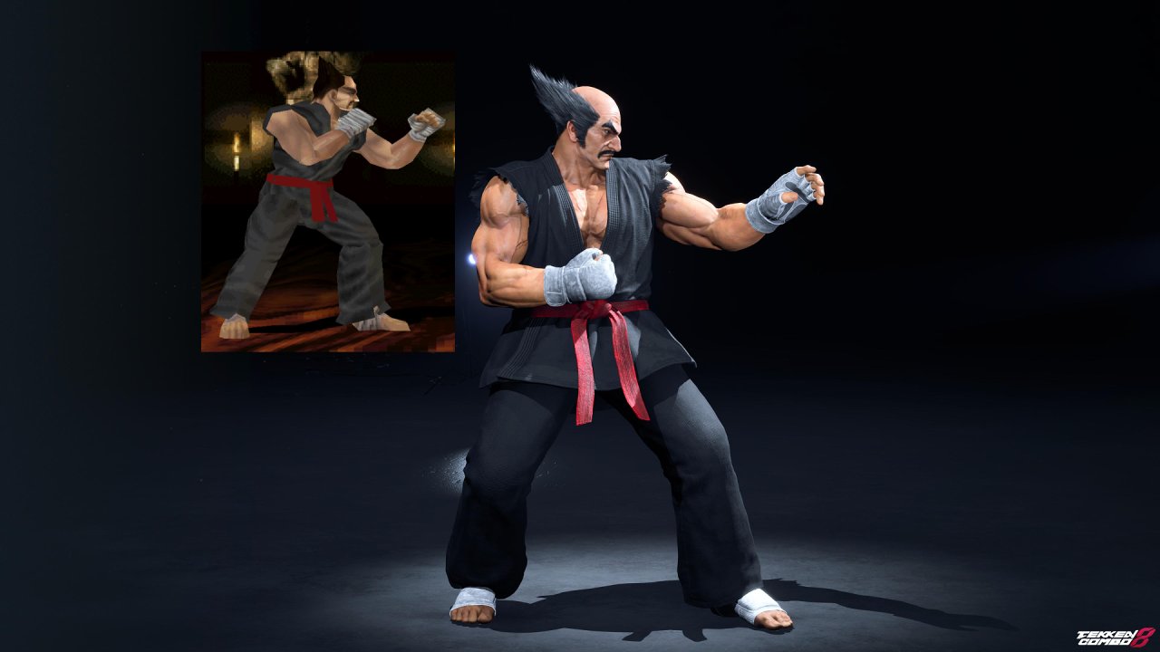 Customization #2099 Heihachi Mishima – TEKKEN 2 Classic player 1 Outfit for Heihachi by Mehran