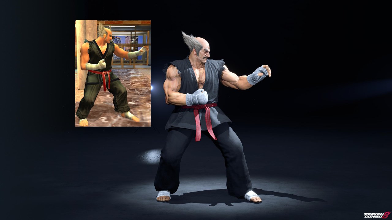 Customization #2104 Heihachi Mishima – TEKKEN 4 Classic Black Karate Gi Outfit for Heihachi by Mehran