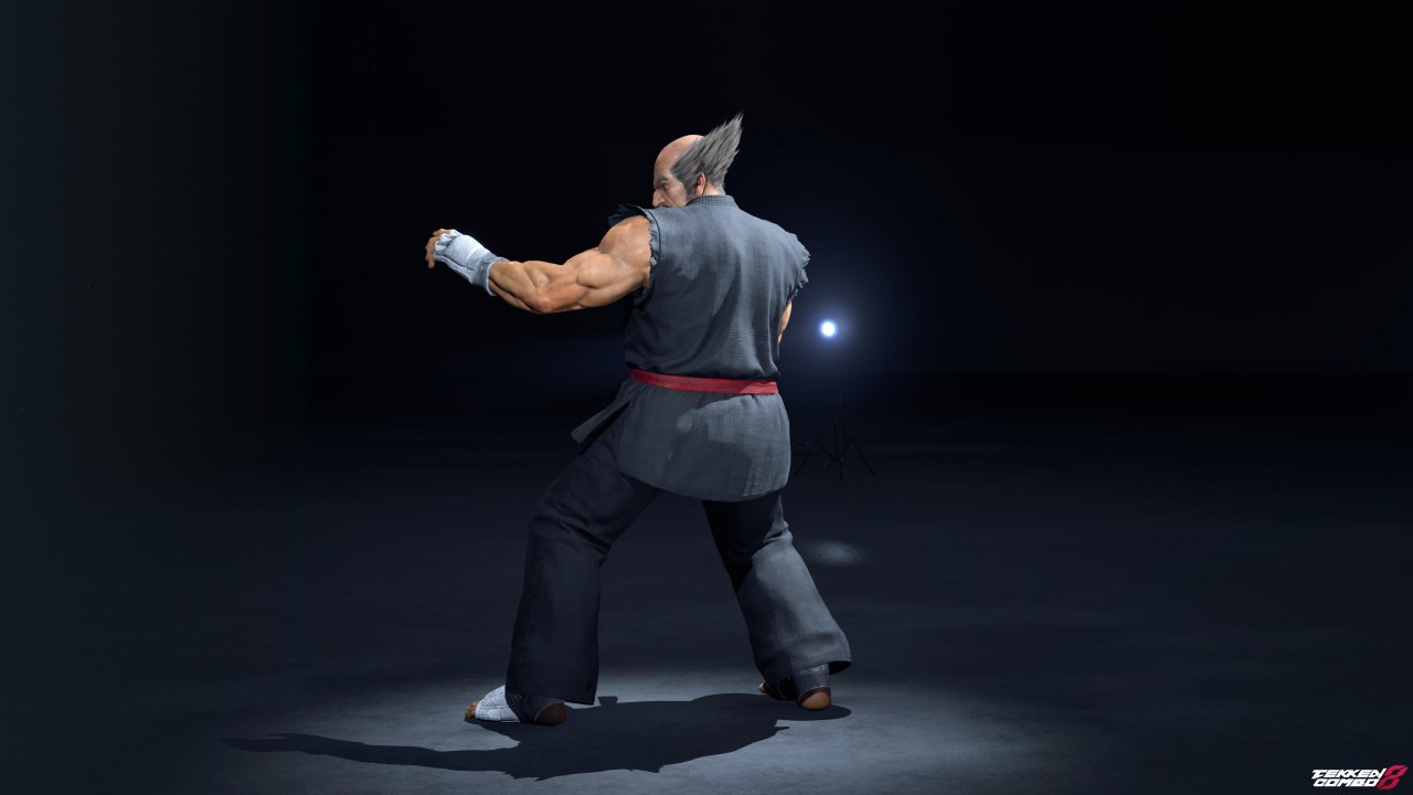 Customization #2104 Heihachi Mishima – TEKKEN 4 Classic Black Karate Gi Outfit for Heihachi by Mehran