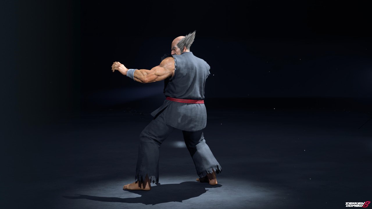 Customization #2107 Heihachi Mishima – TEKKEN 5 Classic Black Karate Gi Outfit for Heihachi by Mehran