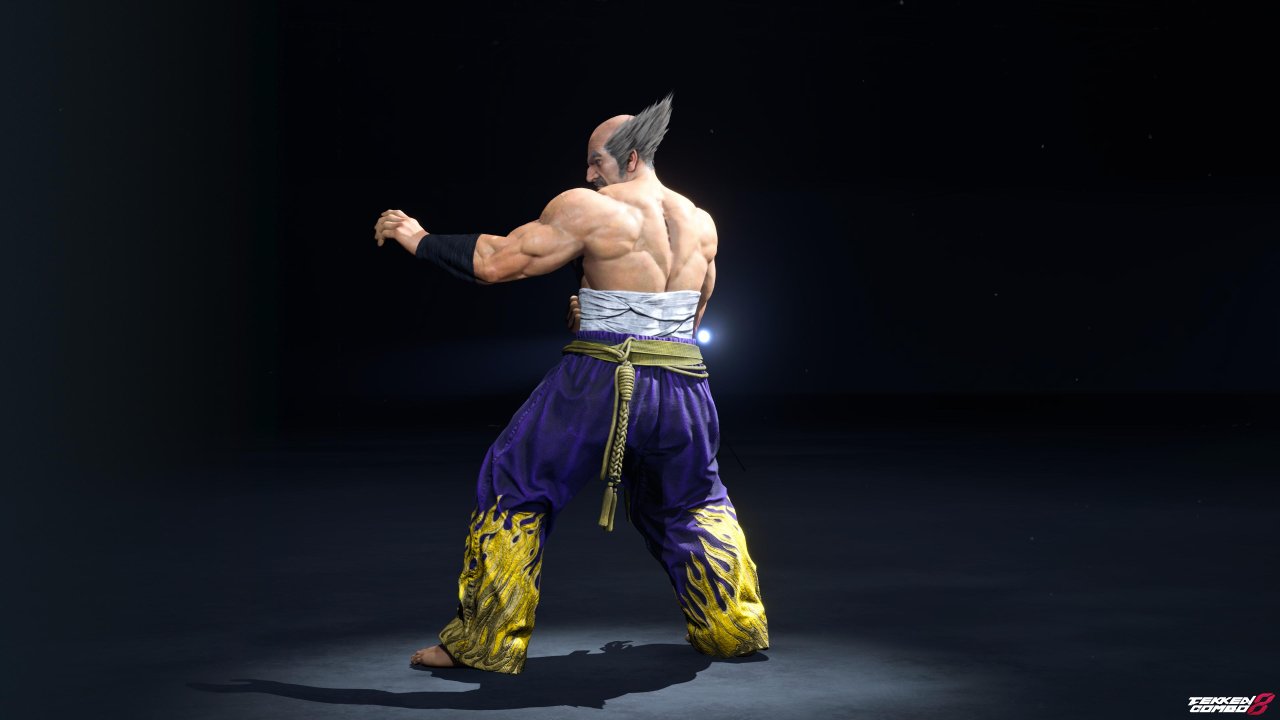 Customization #2109 Heihachi Mishima – TEKKEN 6 & 5 Purple Hakama Outfit for Heihachi by Mehran