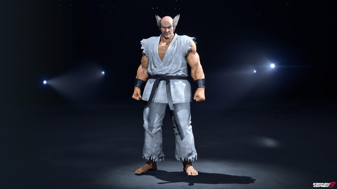 Customization #2113 Heihachi Mishima – TEKKEN 7 White Karate Gi Outfit for Heihachi by Mehran