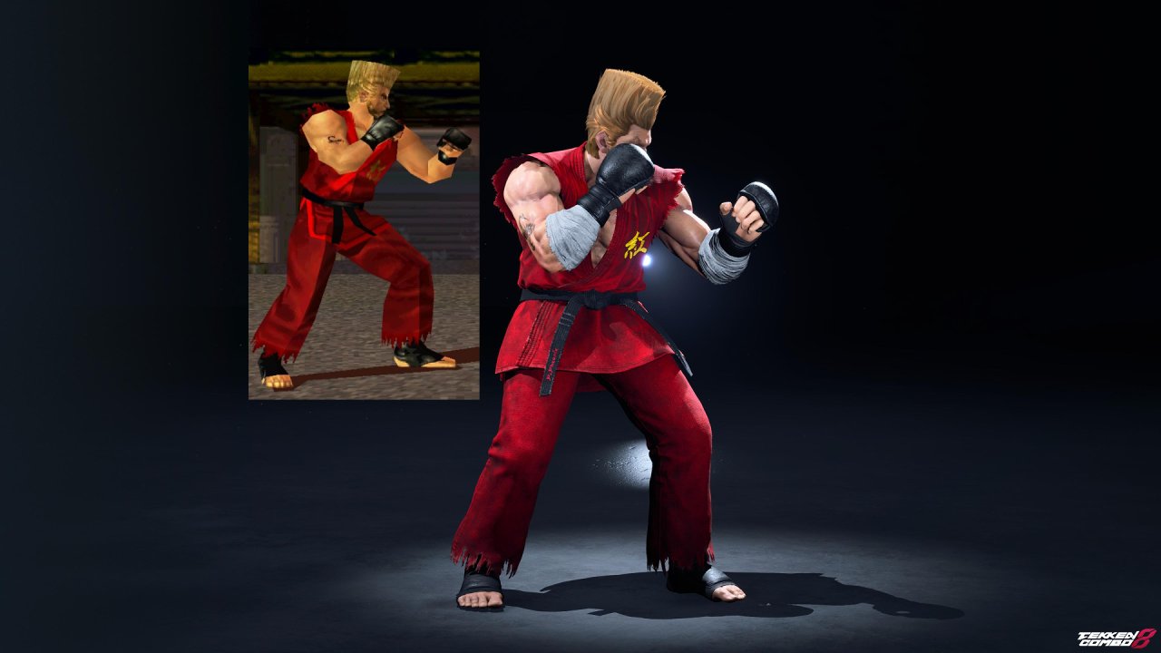 Customization #2121 Paul Phoenix – TEKKEN 3 Classic Red Karate Outfit Player 1 for Paul by Mehran