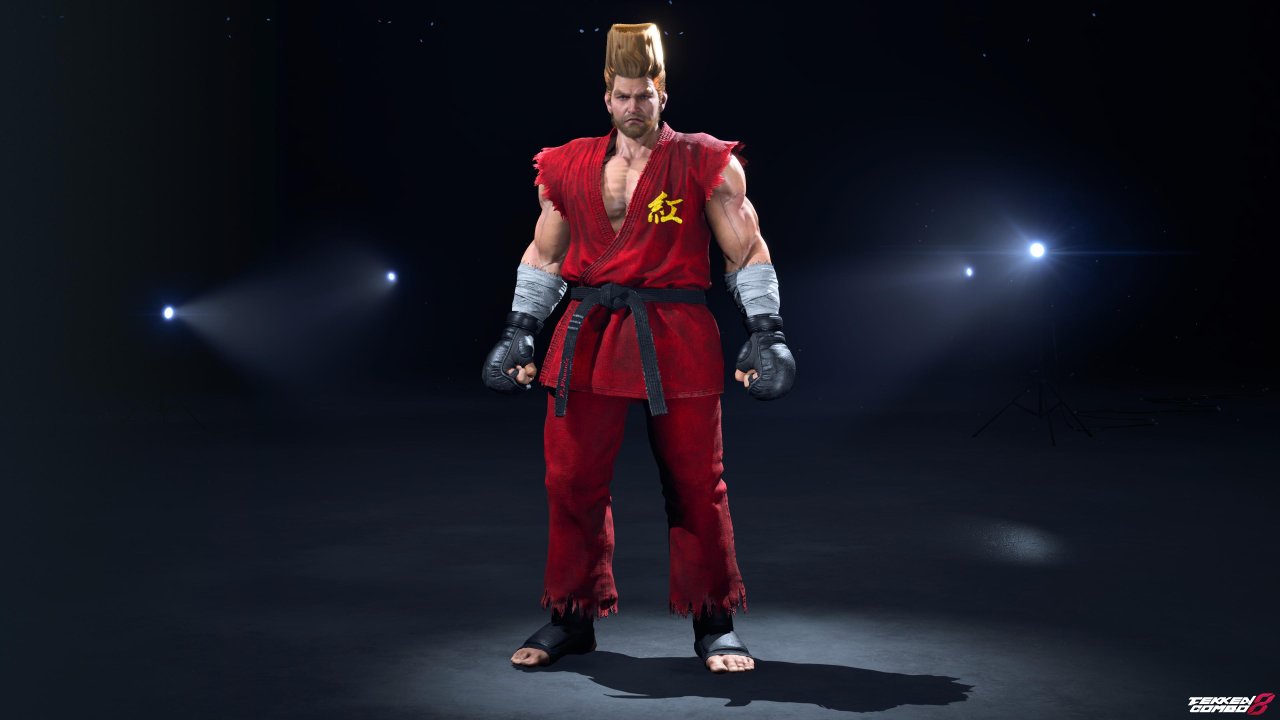 Customization #2121 Paul Phoenix – TEKKEN 3 Classic Red Karate Outfit Player 1 for Paul by Mehran
