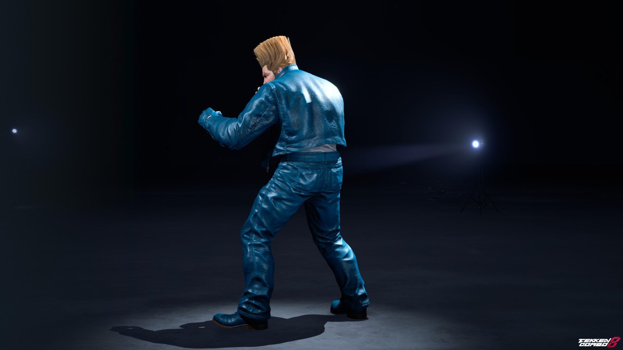 Customization #2123 Paul Phoenix – TEKKEN TAG TOURNAMENT Classic Blue Biker Outfit for Paul by Mehran