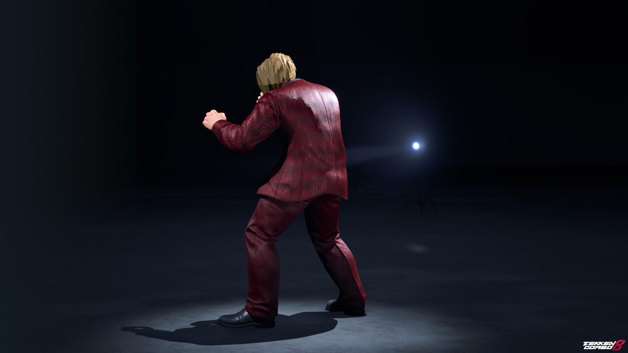 Customization #2128 Paul Phoenix – TEKKEN 4 Ending Red Suit Outfit  for Paul by Mehran