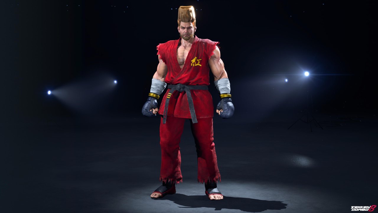 Customization #2129 Paul Phoenix – TEKKEN 5 Orignal karate gi  player 1 outfit  for Paul by Mehran