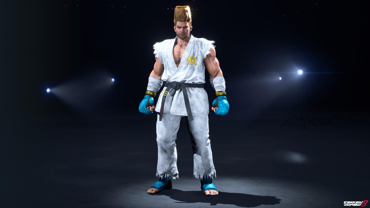 Customization #2131 Paul Phoenix – TEKKEN 5 Dark Resurrection White Karate Gi Player 1 for Paul by Mehran