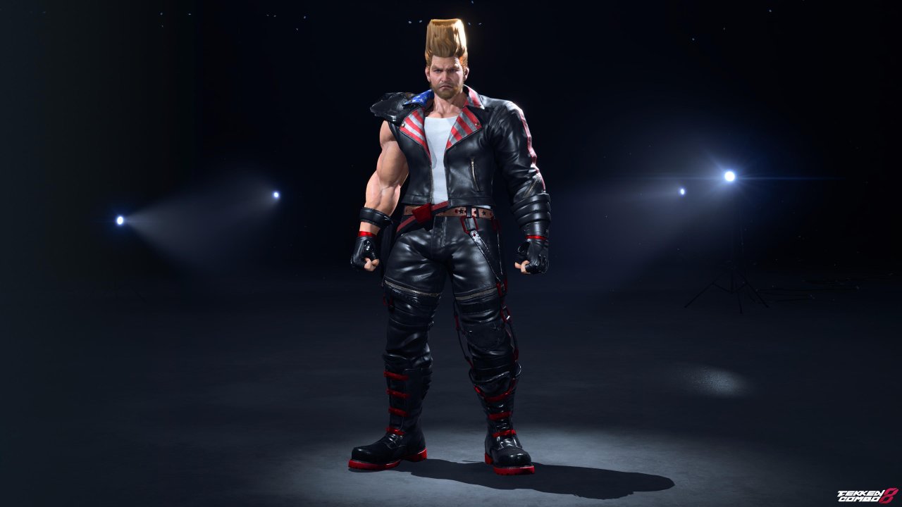 Customization #2132 Paul Phoenix – TEKKEN 5  & 6 Black Biker Outfit Player 2 for Paul by Mehran