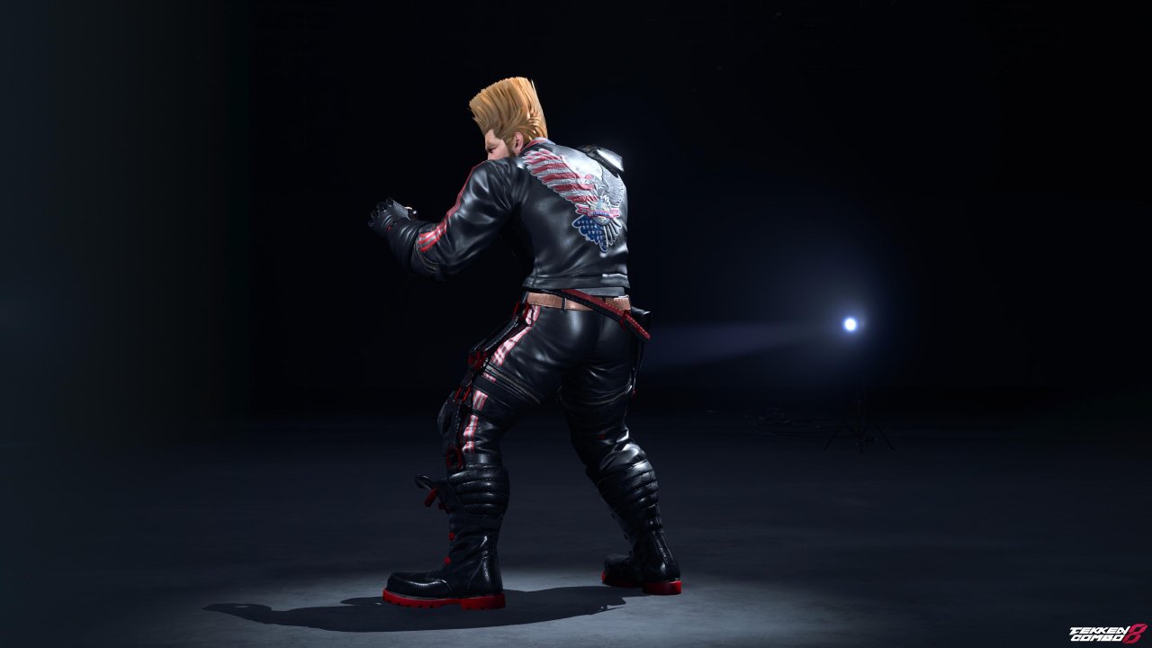 Customization #2132 Paul Phoenix – TEKKEN 5  & 6 Black Biker Outfit Player 2 for Paul by Mehran