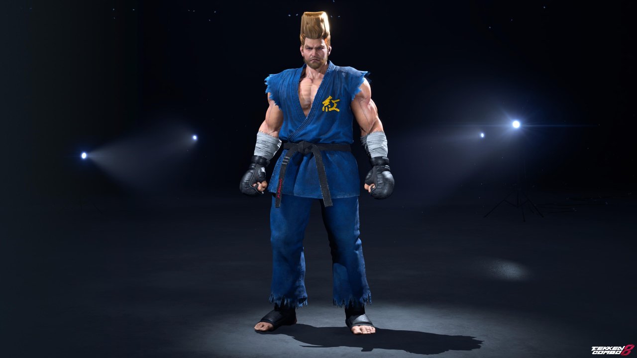 Customization #2133 Paul Phoenix – TEKKEN TAG TOURNAMENT 2 Blue Karate Gi Outfit for Paul by Mehran