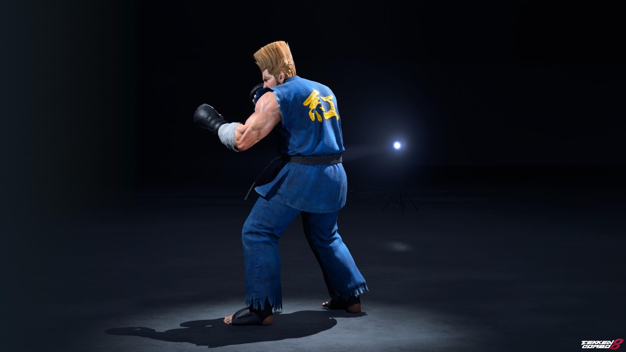 Customization #2133 Paul Phoenix – TEKKEN TAG TOURNAMENT 2 Blue Karate Gi Outfit for Paul by Mehran