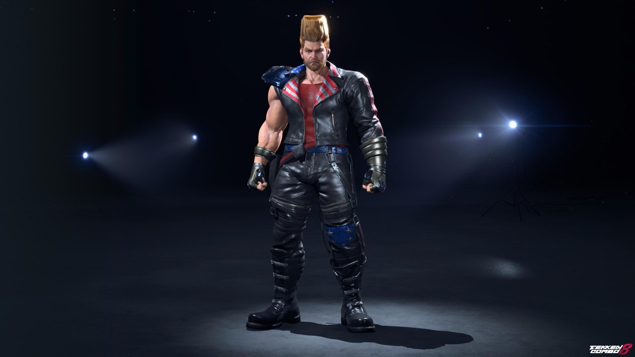 Customization #2134 Paul Phoenix – TEKKEN 7 Black Leather Biker Outfit  for Paul by Mehran