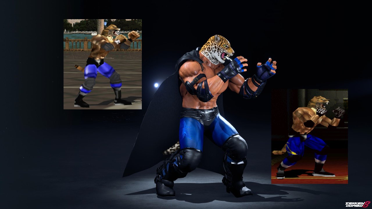 Customization #2137 King – TEKKEN 1 & 2 Classic Wrestling Outfit Player 1 for King by Mehran
