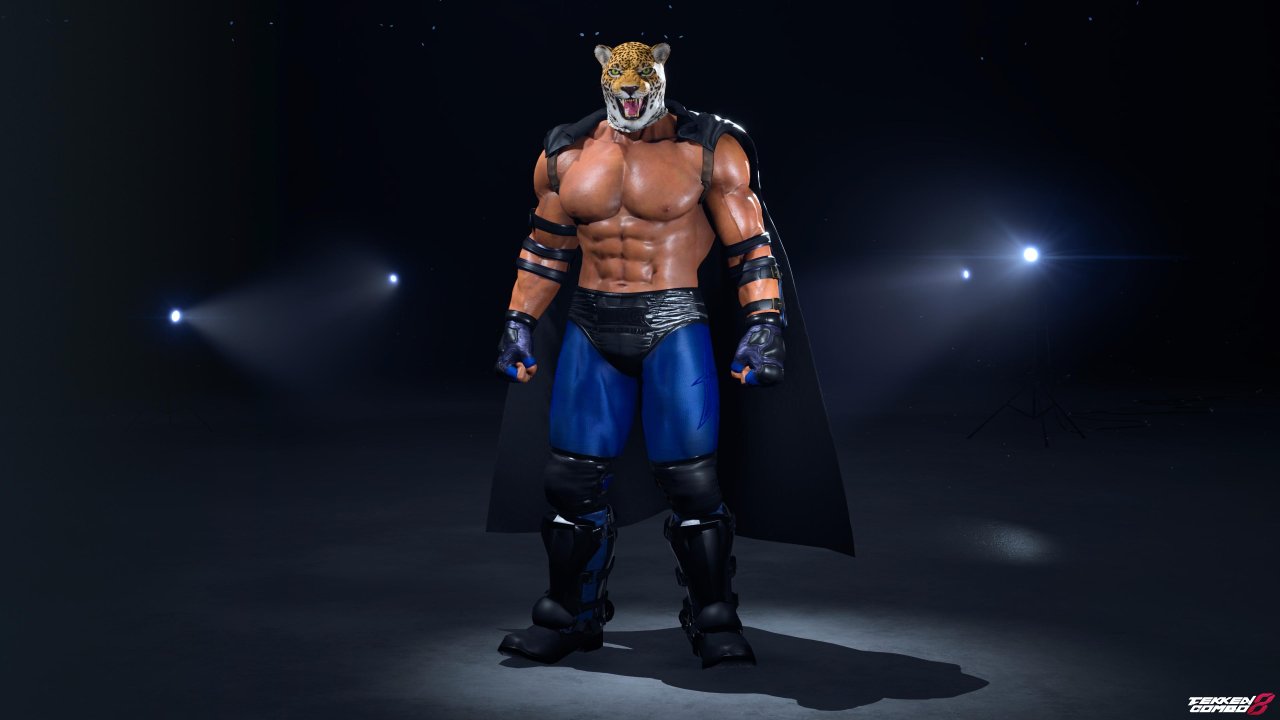 Customization #2137 King – TEKKEN 1 & 2 Classic Wrestling Outfit Player 1 for King by Mehran