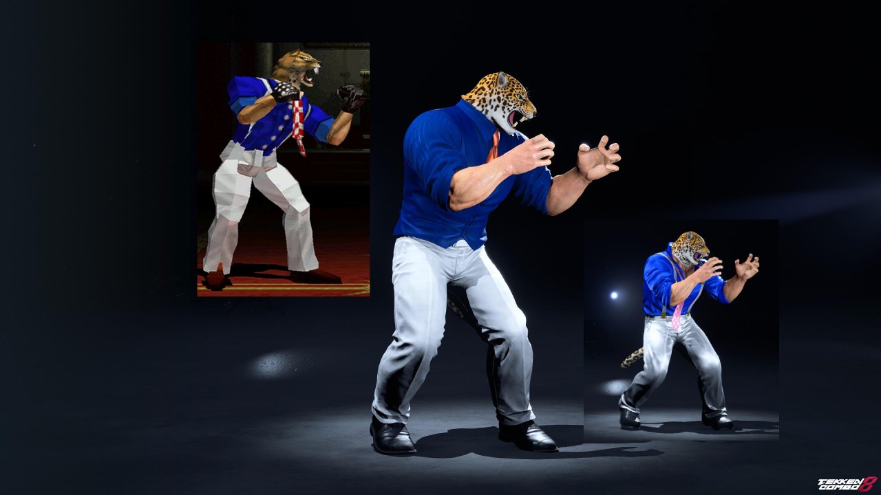 Customization #2139 King – TEKKEN 1 & 2 Classic Player 2  Casual Outfit  for King by Mehran
