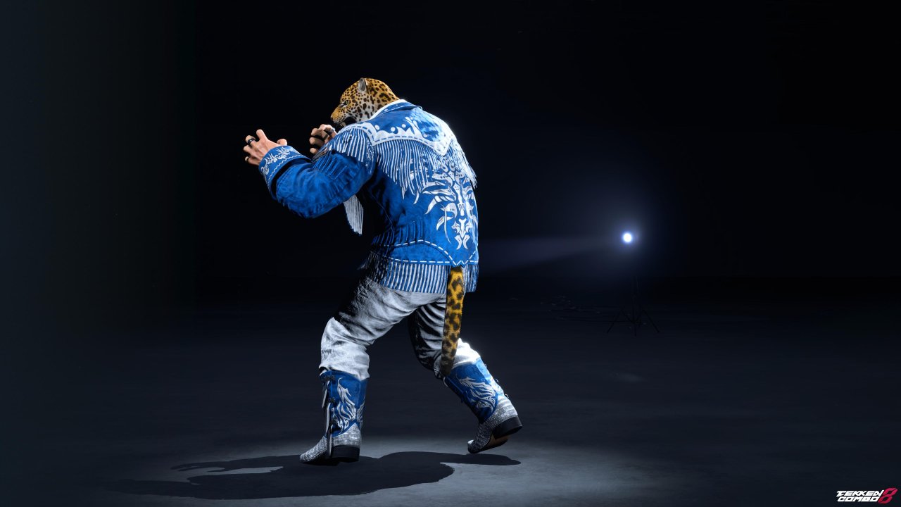 Customization #2143 King – TEKKEN 4 Blue Cowboy Outfit (Player 2) for King by Mehran