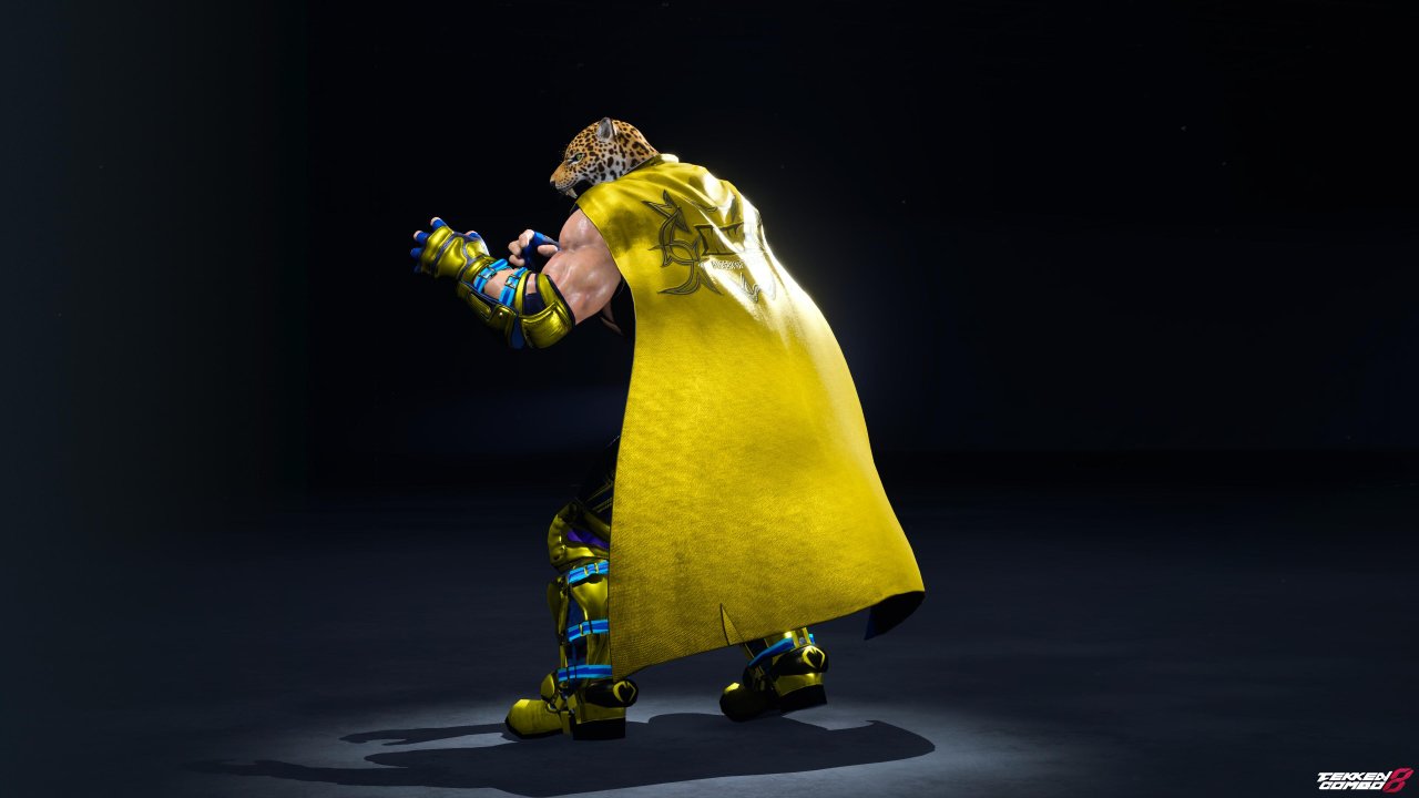Customization #2144 King – TEKKEN 5 Purple and Gold Wrestling Outfit (Player 1) for King by Mehran