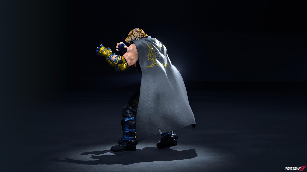 Customization #2146 King – TEKKEN 5 Dark Resurrection Black and Gold Wrestling Outfit (Player 1) for King by Mehran