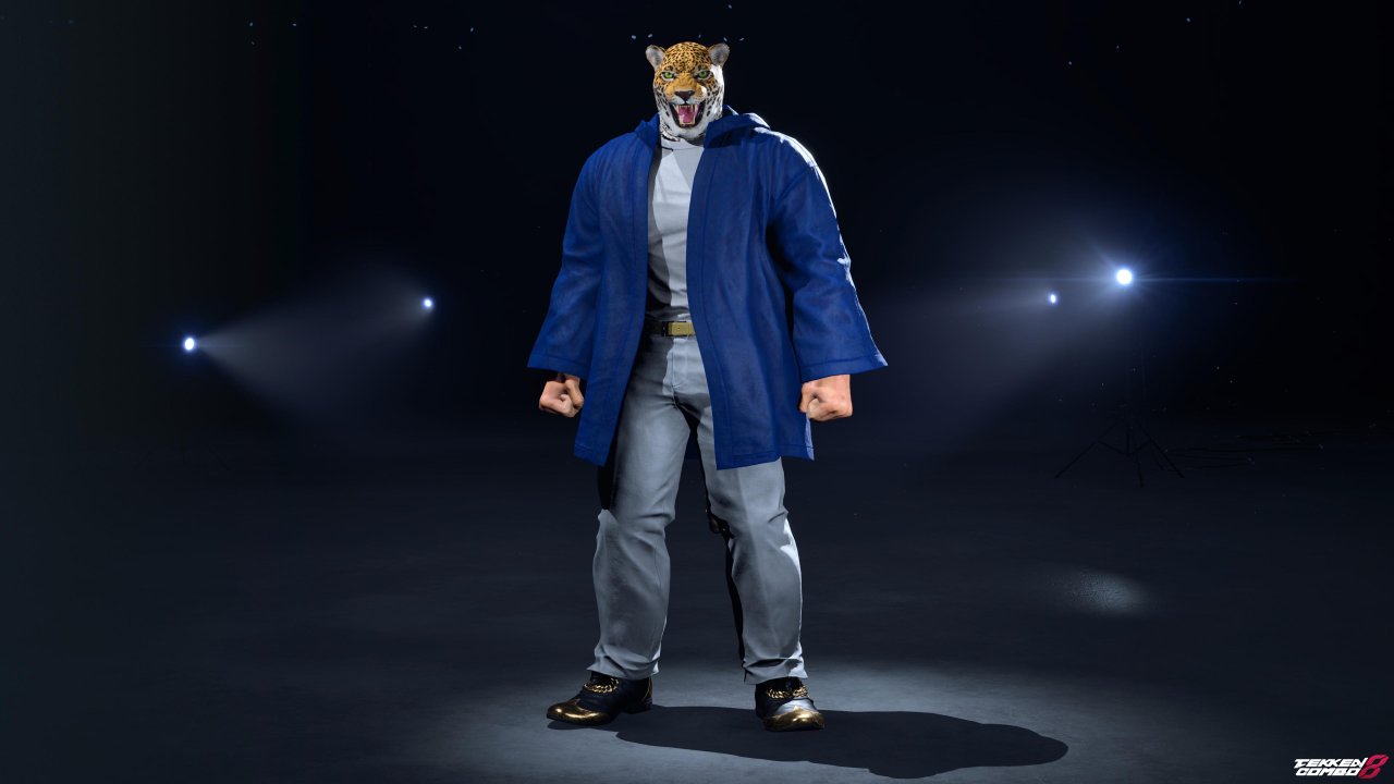 Customization #2147 King – TEKKEN 5 Dark Resurrection Blue Clerical Robe (Player 2) for King by Mehran