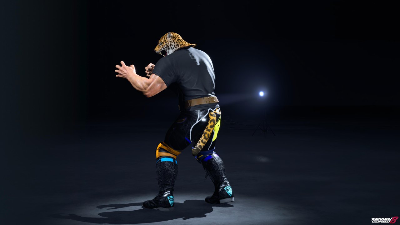Customization #2148 King – TEKKEN 6 Black TapouT Wrestling Outfit  for King by Mehran