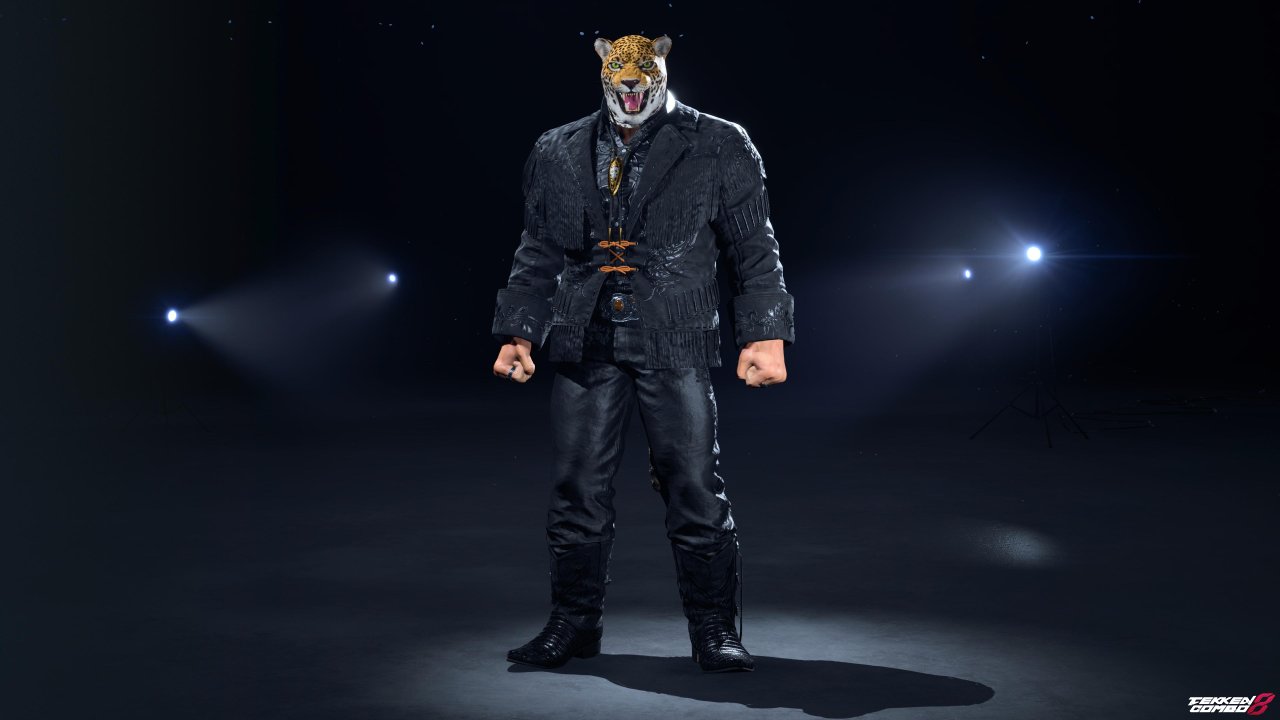 Customization #2149 King – TEKKEN Tag Tournament 2 Black Biker Outfit  for King by Mehran