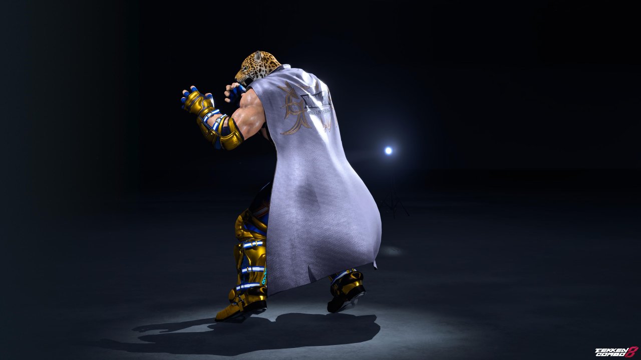 Customization #2150 King – TEKKEN 7 Blue and Gold Wrestling Outfit  for King by Mehran